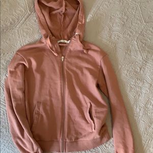 NAKD pink zip up hoodie